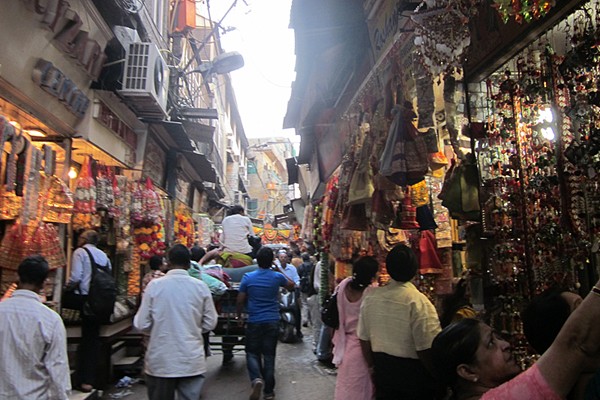 The markets of Old Delhi